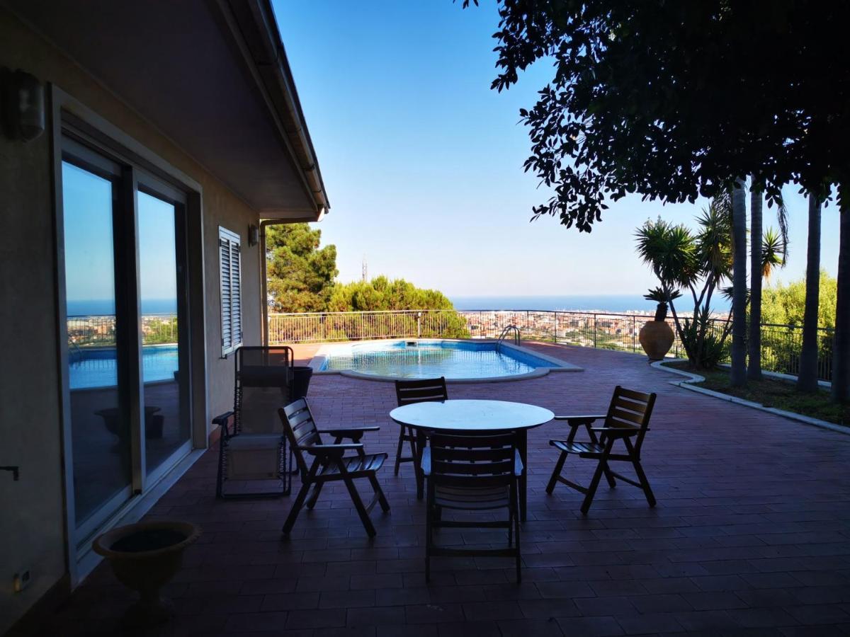 Holiday Flower Villa Panoramica Sul Golfo Di Catania Misterbianco Zewnętrze zdjęcie