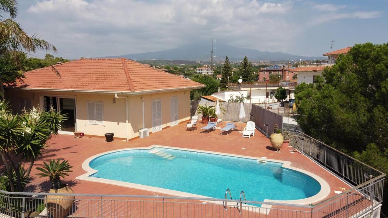 Holiday Flower Villa Panoramica Sul Golfo Di Catania Misterbianco Zewnętrze zdjęcie