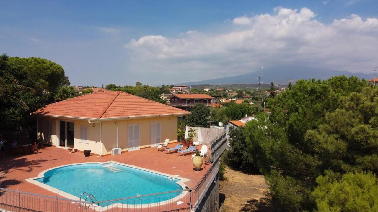 Holiday Flower Villa Panoramica Sul Golfo Di Catania Misterbianco Zewnętrze zdjęcie