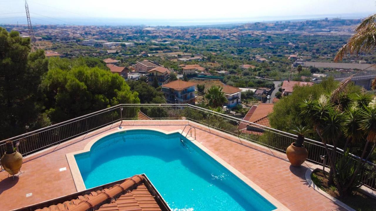 Holiday Flower Villa Panoramica Sul Golfo Di Catania Misterbianco Zewnętrze zdjęcie